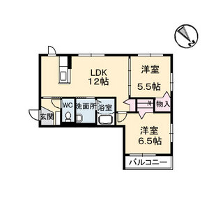 ジュネス・アニー　Ａ棟 A0102号-2