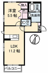 アトラクト小山　Ａ棟 A0203号-2