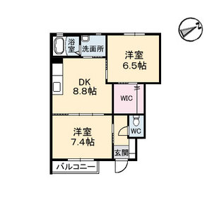 パインデュー　Ａ棟 A0103号-2