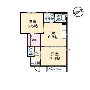 パインデュー　Ａ棟 A0105号-15