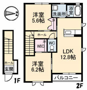 パステルひかわ　Ａ棟 A0203号室