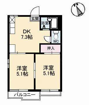 ハイネス田中Ⅱ　Ａ棟 A0201号-15