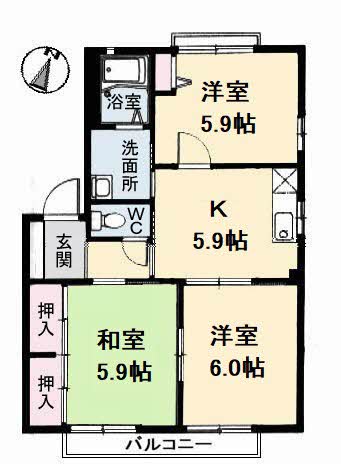 リッチ　Ｂ棟B0202-2