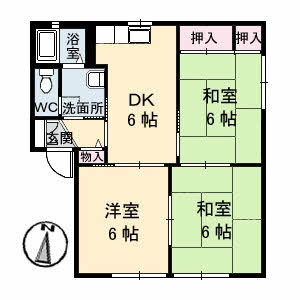 トリニータ　Ｃ棟 C0102号-2