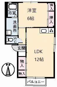 ディアスＮＯＢＵＨＩＲＯ　Ａ棟 A0202号-2
