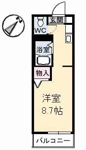 セレソン　Ｃ棟 A0202号-2