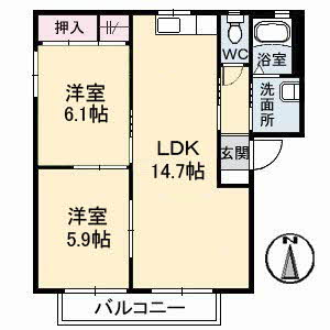 ファミールひらのや A0101号-14