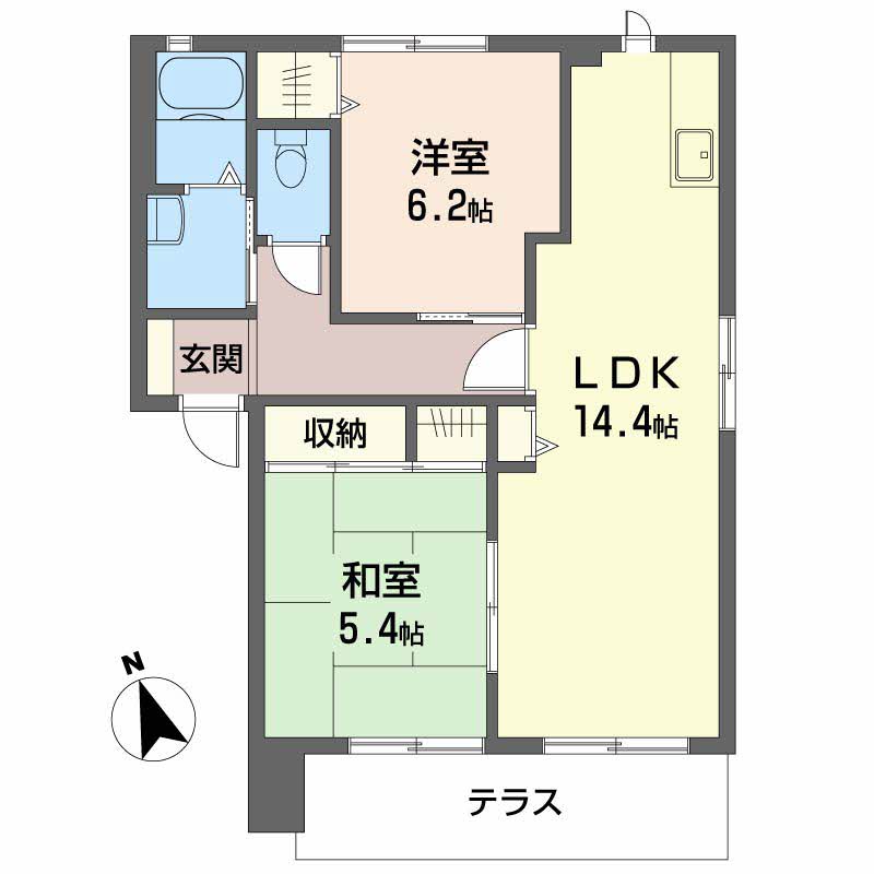 ハイマットメゾン　Ｄ棟D0102-2