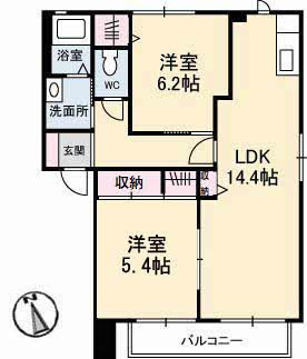 ハイマットメゾン　Ｄ棟D0202-2