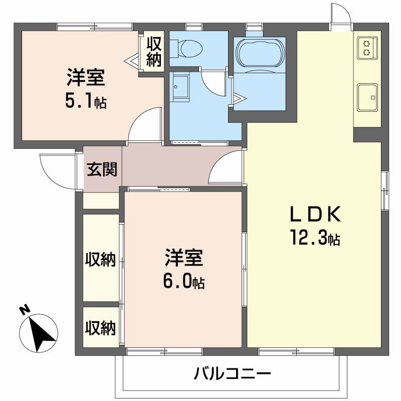 ローズタウン 2番館 B0202号-16