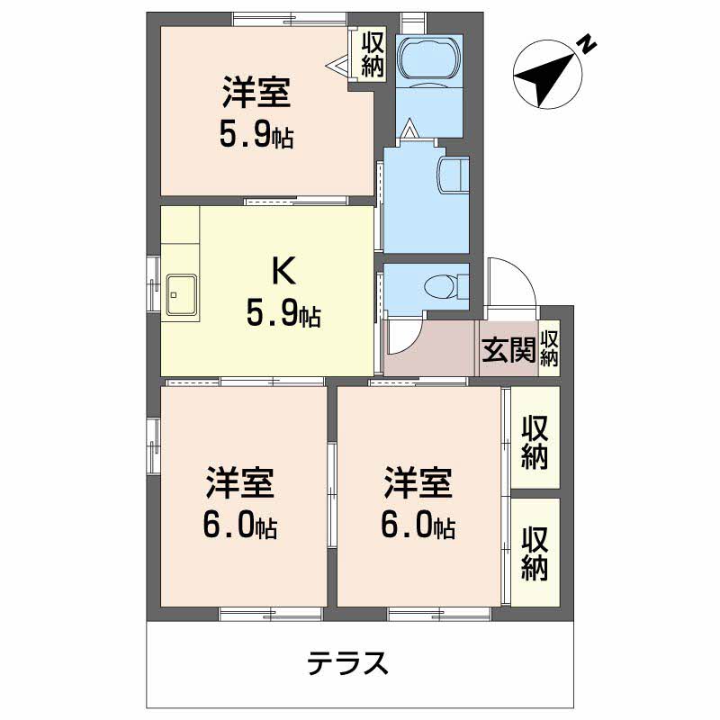 エムアールイー　Ｅ棟B0102-2