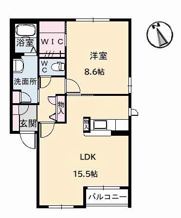 ディアスワンズ　Ｂ棟B0202-2