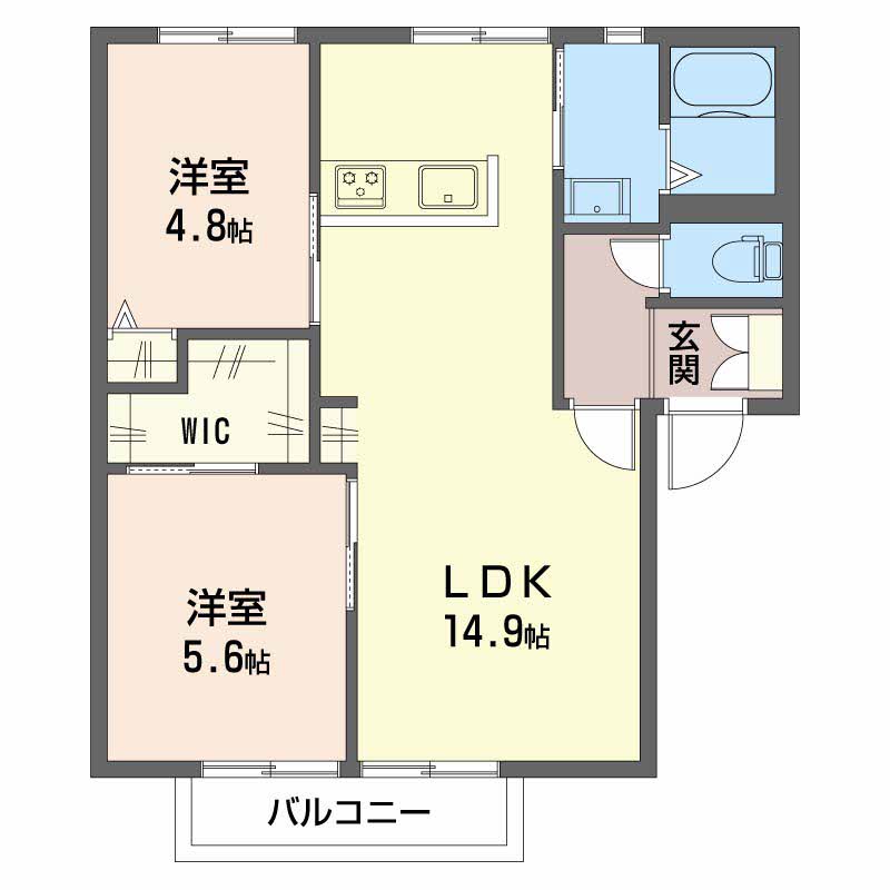 ヴィラ　キャロット　Ａ棟A0201-2