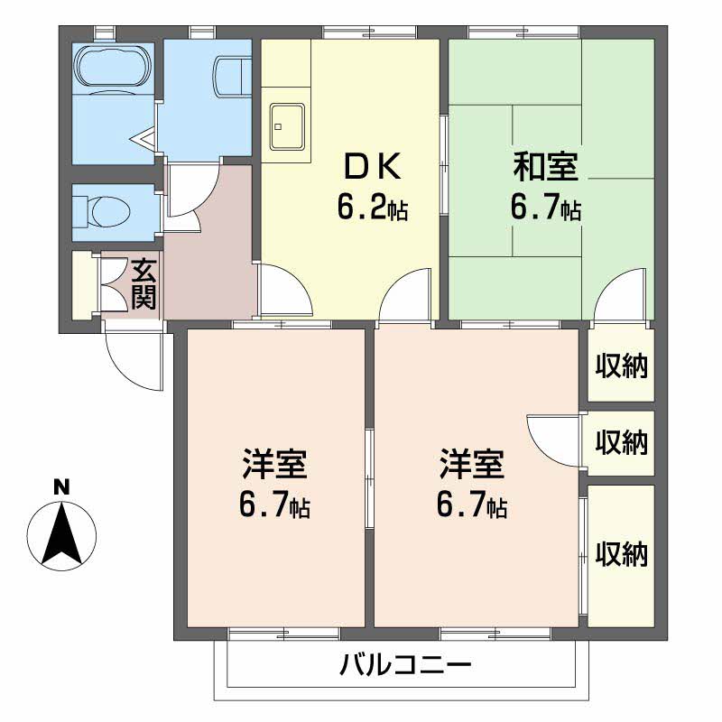 ディアス羽原　Ａ棟A0103-2