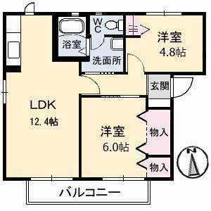 ルピナス御幸　Ｂ棟B0202-2