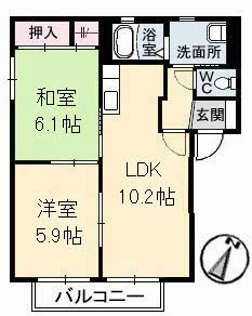 シャーメゾン　Ｋ　五番館 D0201号-13