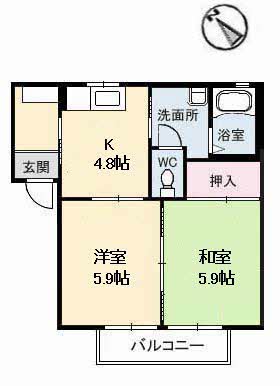 レジデンス新涯　Ｂ棟B0202-2