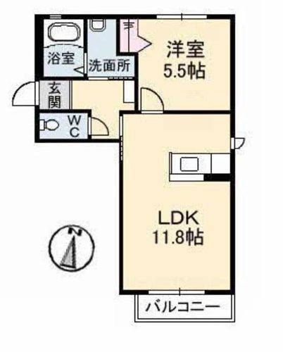 グランラシュレ　Ｂ棟B0201-2