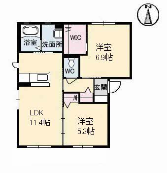 トワアムール　Ａ棟 A0101号-15