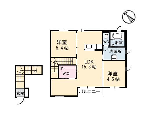 シャーメゾン津之郷 A0203号-3