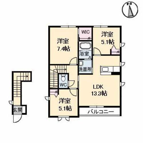 Ｃａｓａ　Ｂｒｏｔｅ　Ｂ棟B0202-2