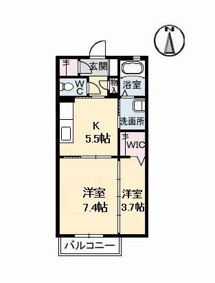 クレセントハイム A棟 A0203号-16