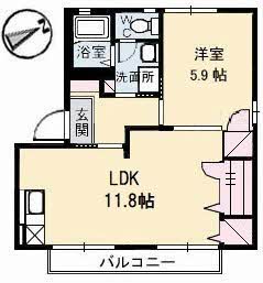 ディアスすぎ　Ａ棟A0203-2
