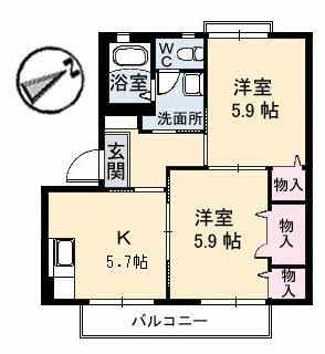 ディアス　Ｃ棟C0207-2