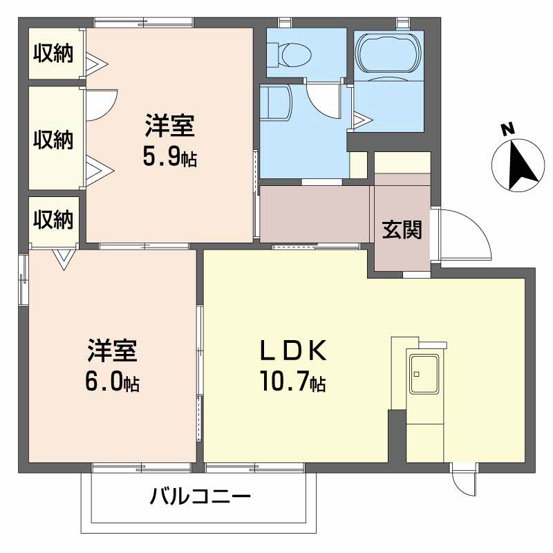 カンナビーＫ　Ｂ棟B0103-2