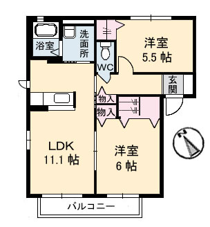 ワイズシャンポール　Ａ棟A0201-2