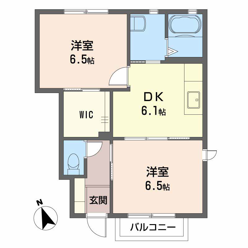 エスポワールⅡ　Ａ棟A0102-2