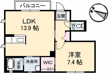 アヴァンシアＦ　Ａ棟A0102-2