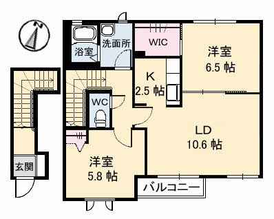 クレール六反　Ⅶ棟 A0203号-16