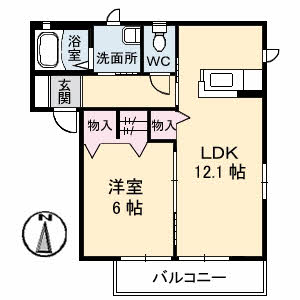 メイプルガーデン　Ｂ棟 B0103号-13