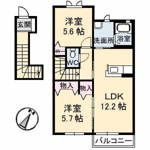 メゾンワイツ　Ｂ棟 B0206号-14