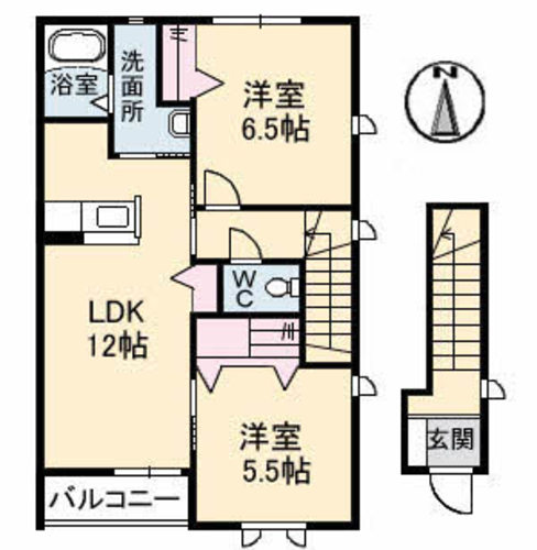 Ｔ．Ｈ．サルーテ　Ｂ棟 B0203号-14