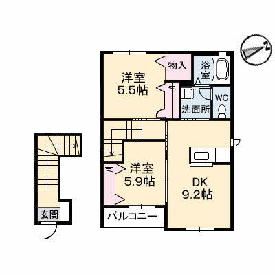 ジュネス・アニー　Ｂ棟B0205-2