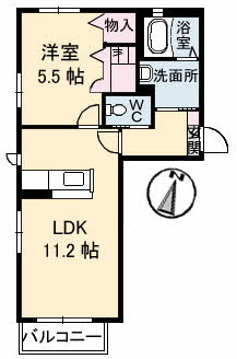 アトラクト小山　Ａ棟A0203-2