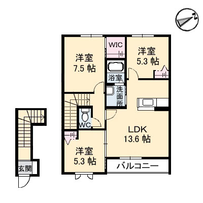ブランドール　ユー　Ｂ棟B0205-2