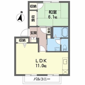 フレグランス竹原　Ｂ棟 B0202号-15