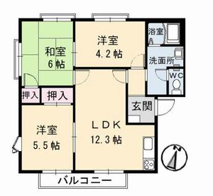 フレグランス阿賀南　Ａ棟 A0201号-13