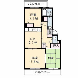 リベルテＫ．Ｋ A0306号室
