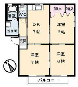 グリーンベル海岸通り　Ｂ棟 B0202号室