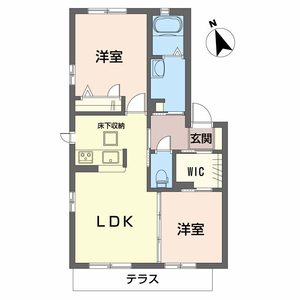 ハピネス西条　Ｄ棟 B0102号室