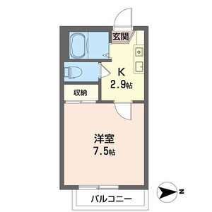 サニーヒルズ　Ｂ棟 B0202号室