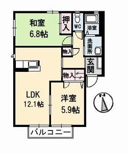 コンフォート　Ｃ棟 C0207号-16