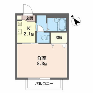 ＣＡＳＡ安宅　Ｂ棟 B0205号室