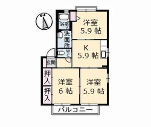 シャーメゾンⅡ番館 B0103号-13
