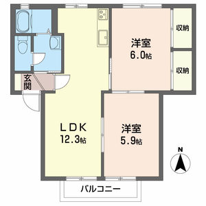 シャーメゾン大原　Ａ棟 A0205号室