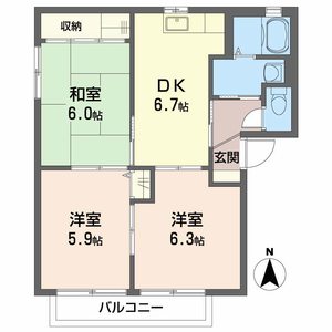 シャーメゾン ラヴィ E棟 E0101号-13
